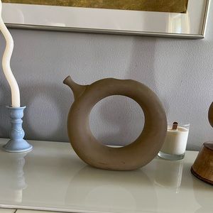 Vintage Hartstone Ceramic Decanter from the 70s